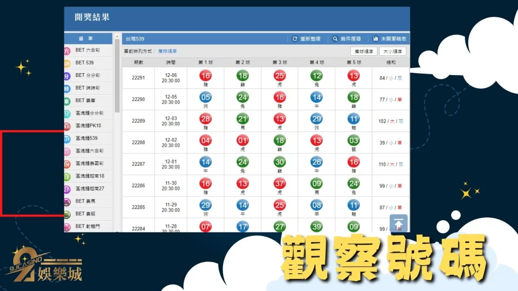 539怎麼玩才會贏