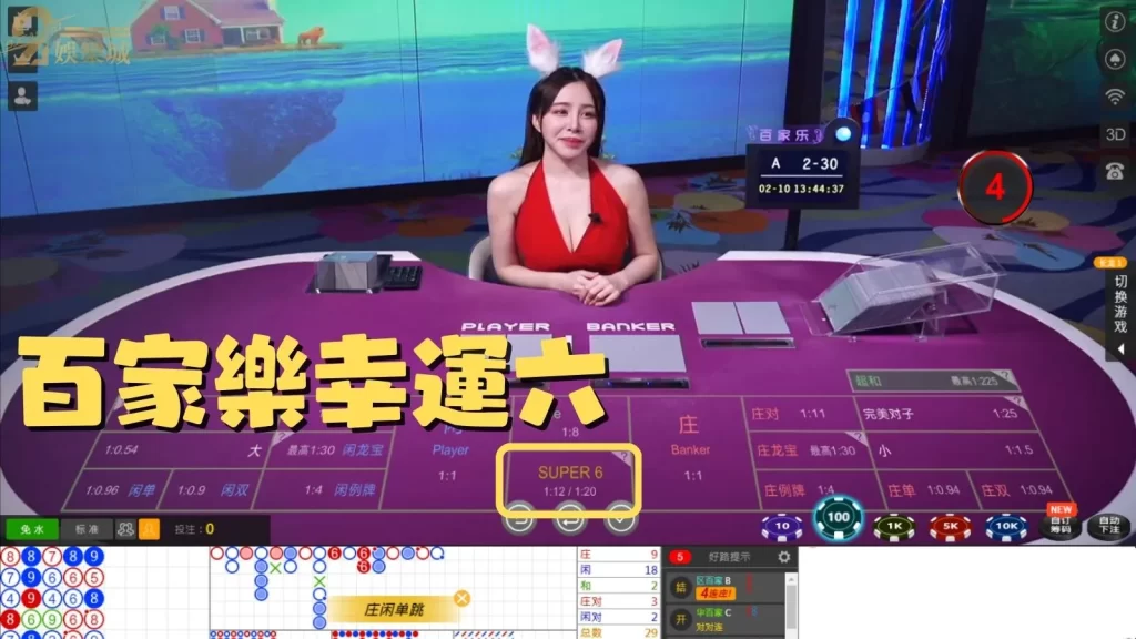 百家樂SUPER6