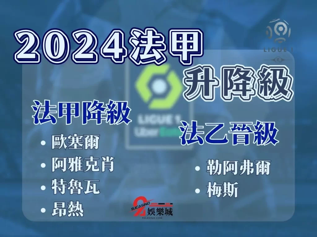 23-24法甲 法甲賽制 法甲隊伍介紹