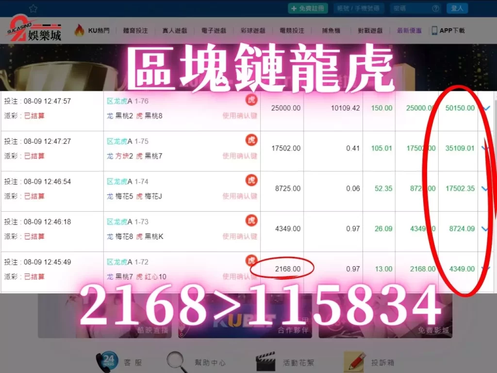 線上龍虎玩法 龍虎賠率 龍虎賺錢